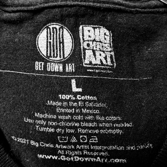 Horror Movie Icon Tee Halloween Black Big Chris Art - Picture 4 of 5